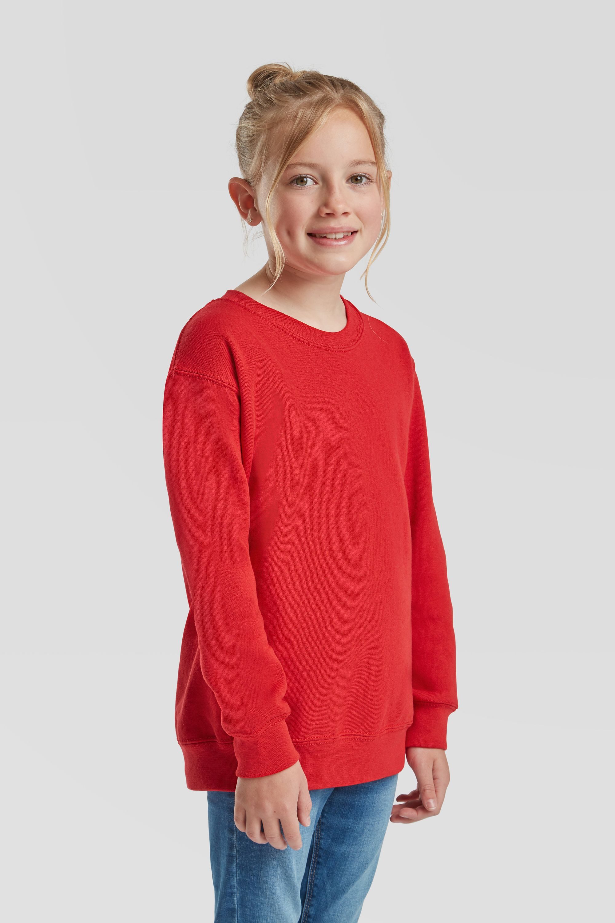 Fruit of the Loom Sweatshirt Fruit of the Loom Classic Set-In Sweat Kids – Bild 5 von 5
