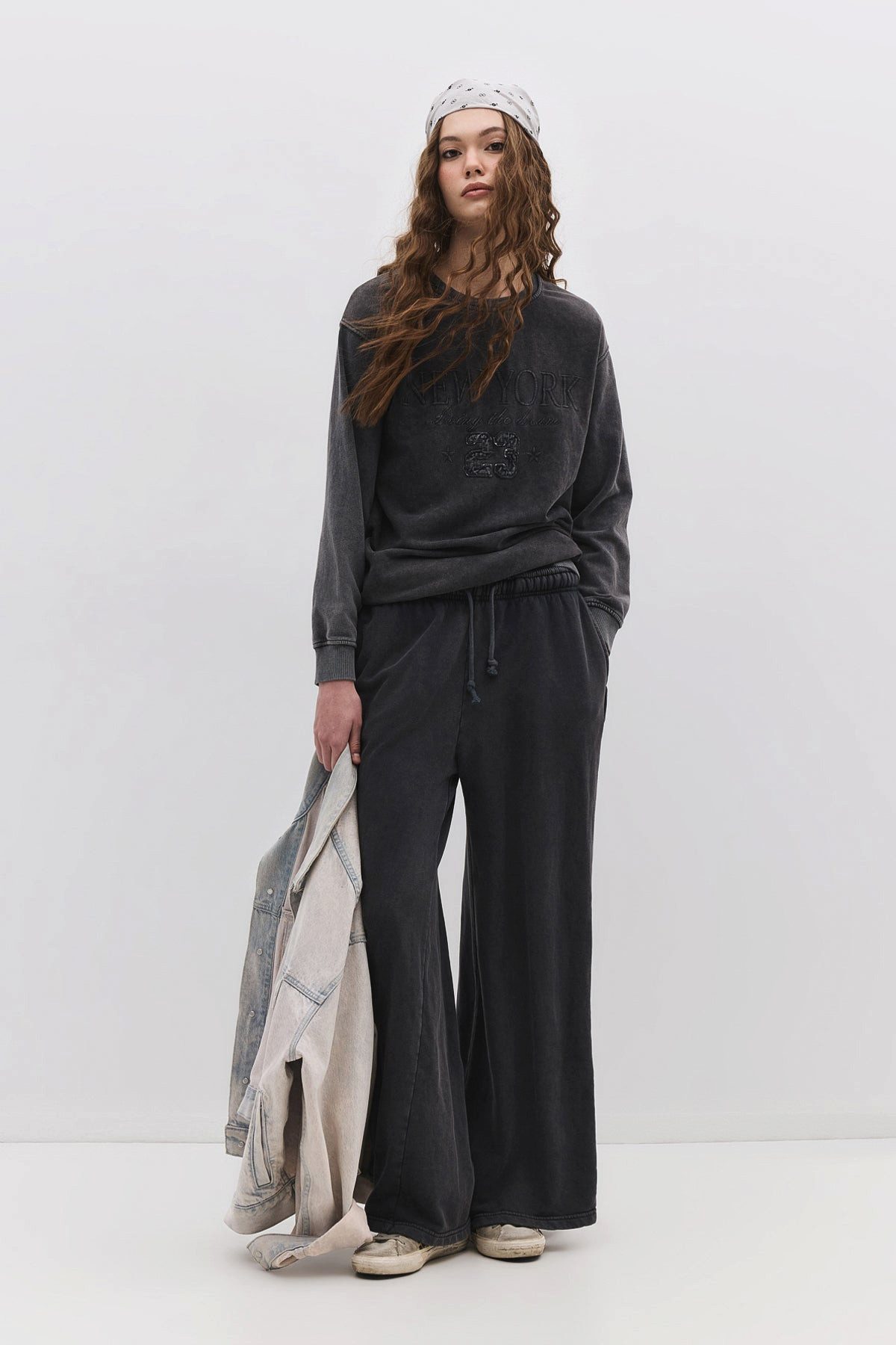 No Matter What Kapuzensweatshirt Sweatshirt mit Rundhalsausschnitt