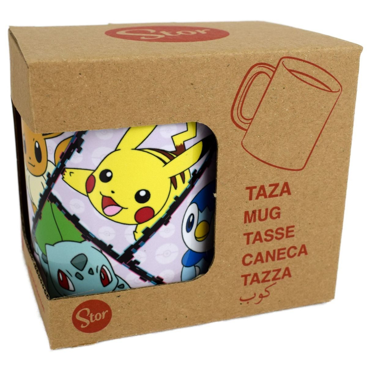 Tasse Tasse mit Pokemon Motiv ca. 325ml aus Keramik 11oz