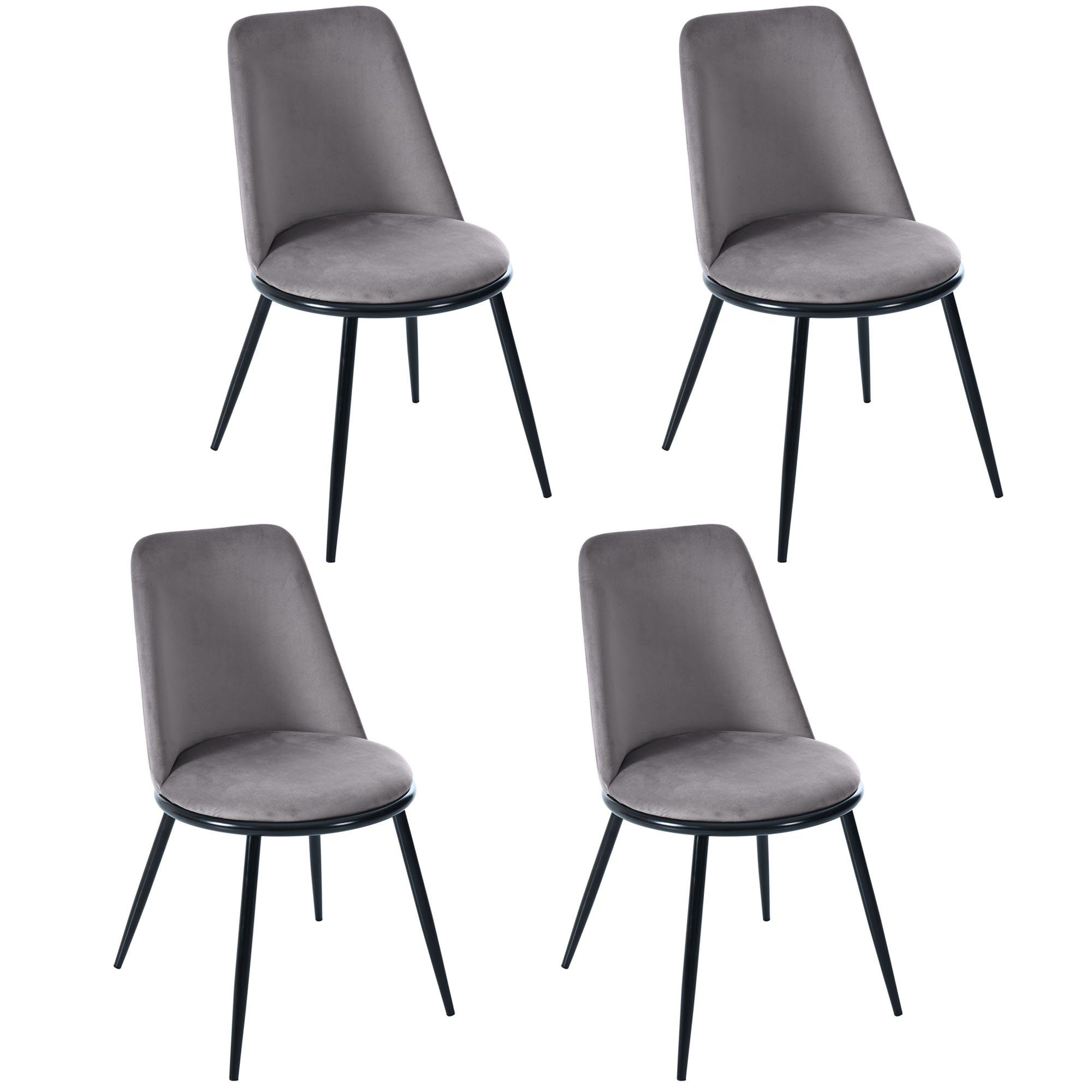 Flieks Esszimmerstuhl (Set, 4 St), Polsterstühle günstig online kaufen