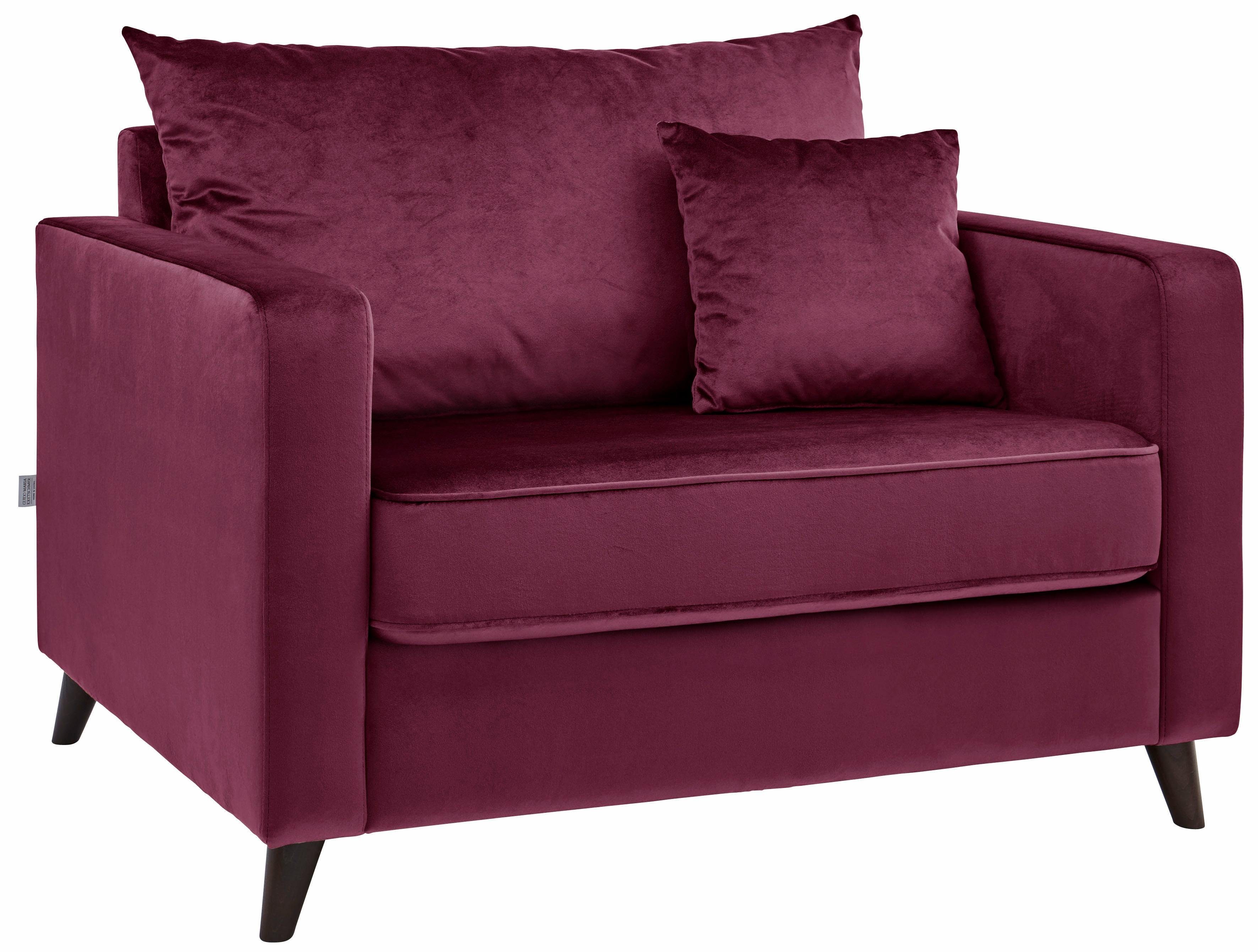 Home affaire Loveseat Renesse, lose Kissen, Keder an Sitzkissen