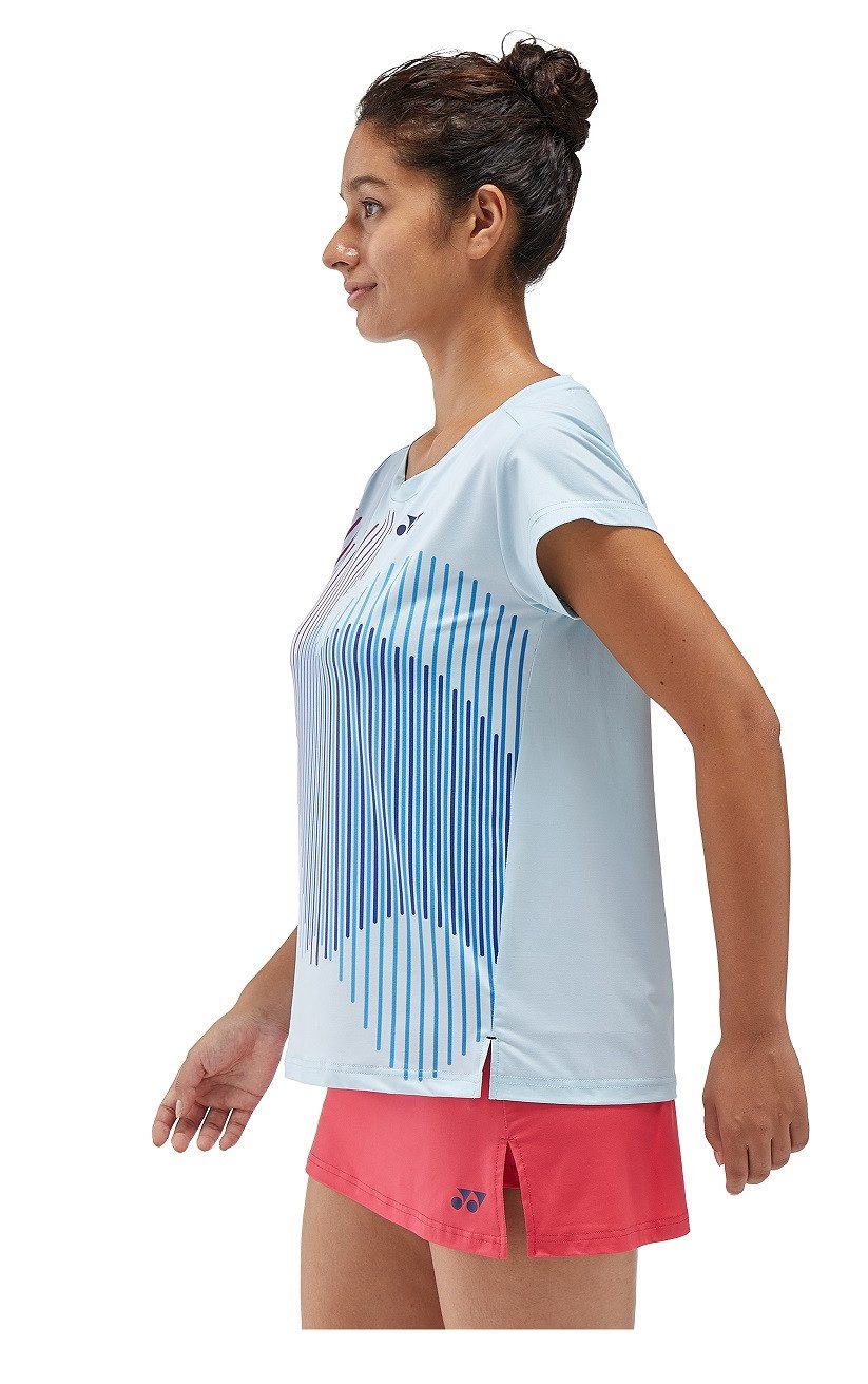 Yonex Tennisshirt Crew Neck US Open 2024 mintblau Damen
