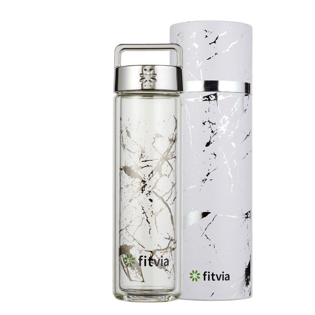 Thermoflasche Thermoflasche "Silver Marble"