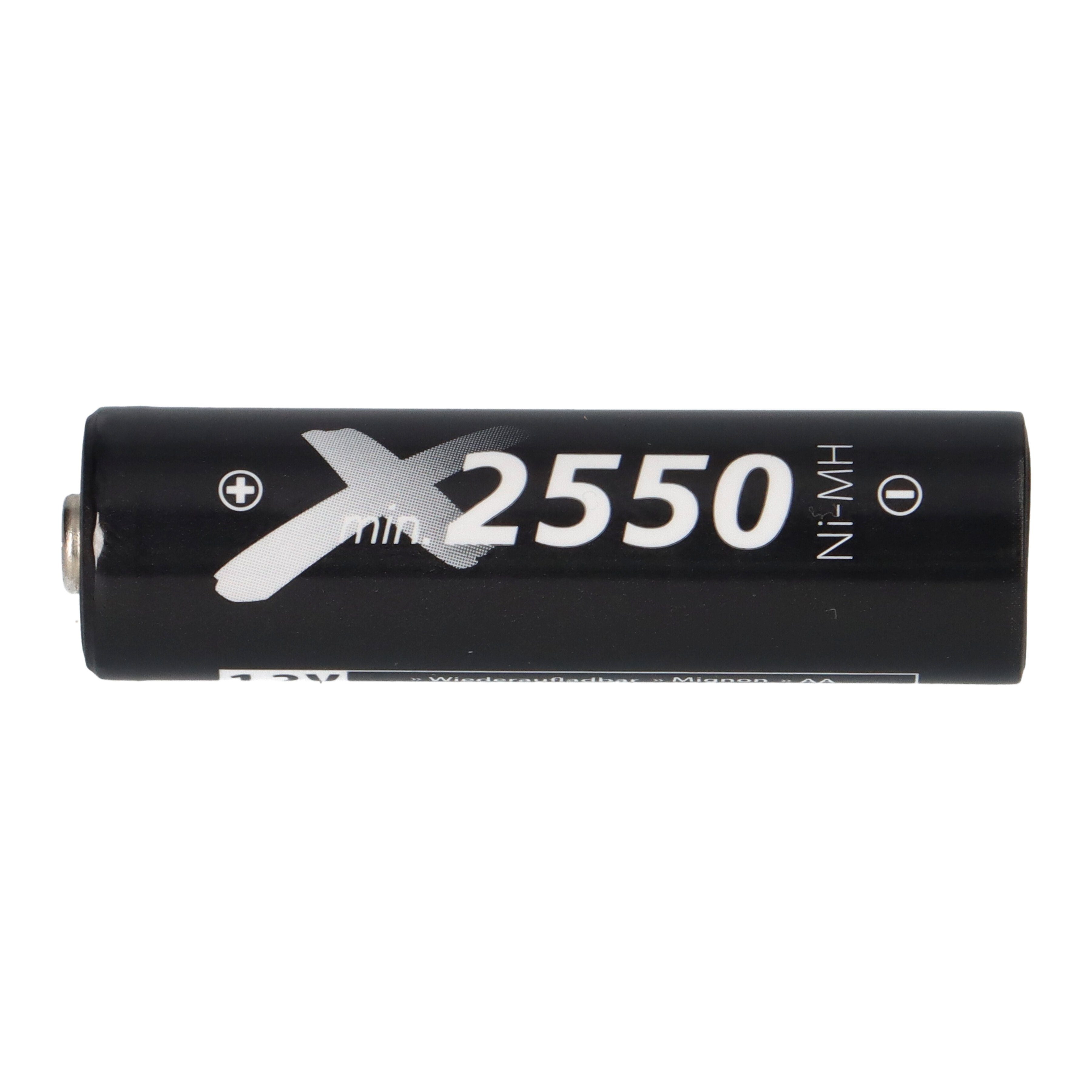 XCell XCell AA Mignon Akku LSD Plus Ni-MH 1,2V 2550 mAh low self-discharge Akku