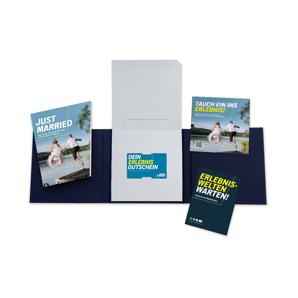 Jochen Schweizer Erlebnisgutschein Geschenkbox Zur Hochzeit, Passt zur Hochzeit wie das Brautkleid