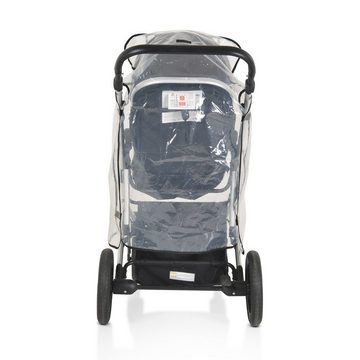 Moni Kinderwagen-Regenschutzhülle Kinderwagen-Regenschutz Bimbro, universal, Belüftungslöcher, für Einsitzer