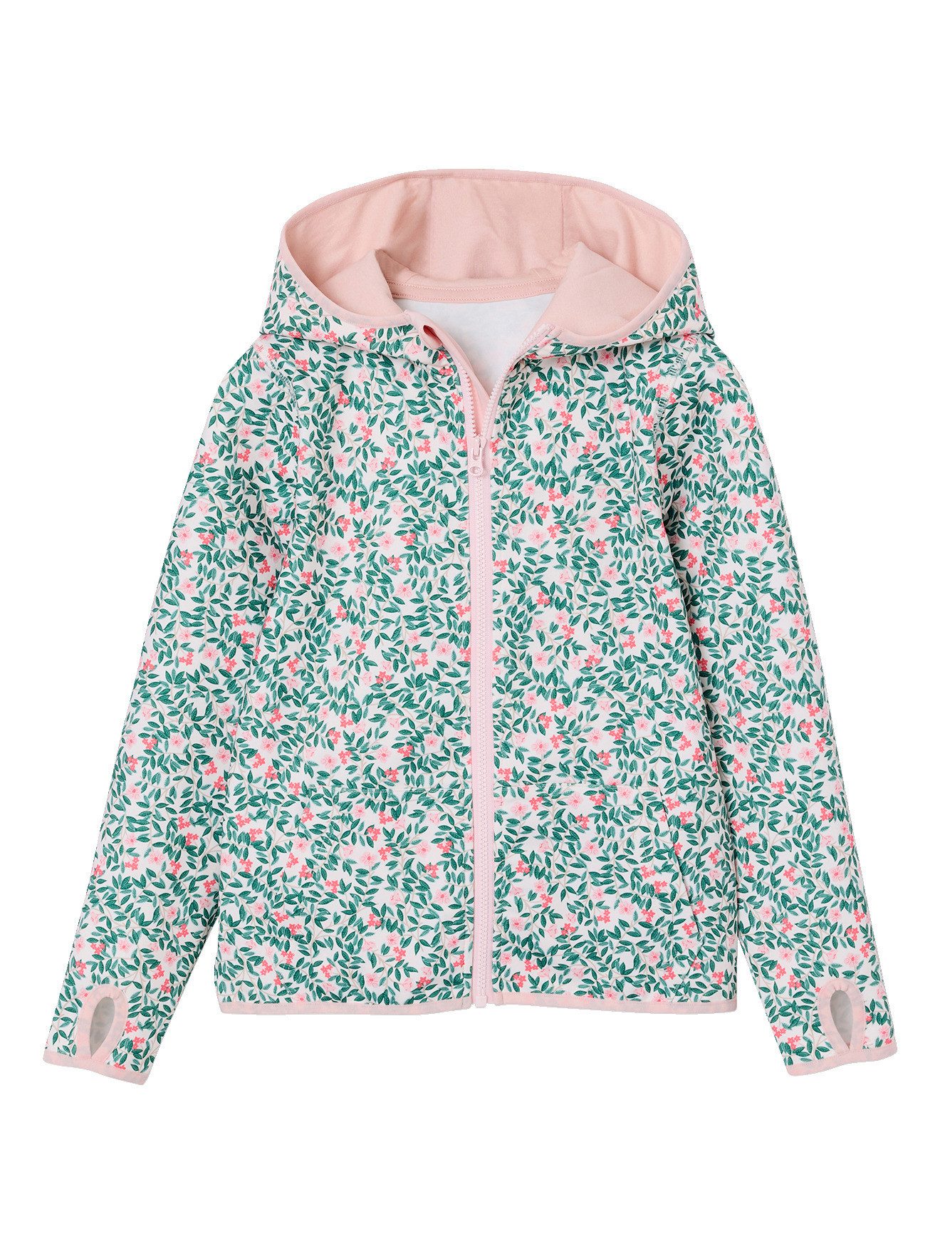 Sweatjacke Sportjacke Mädchen aus Sweatware