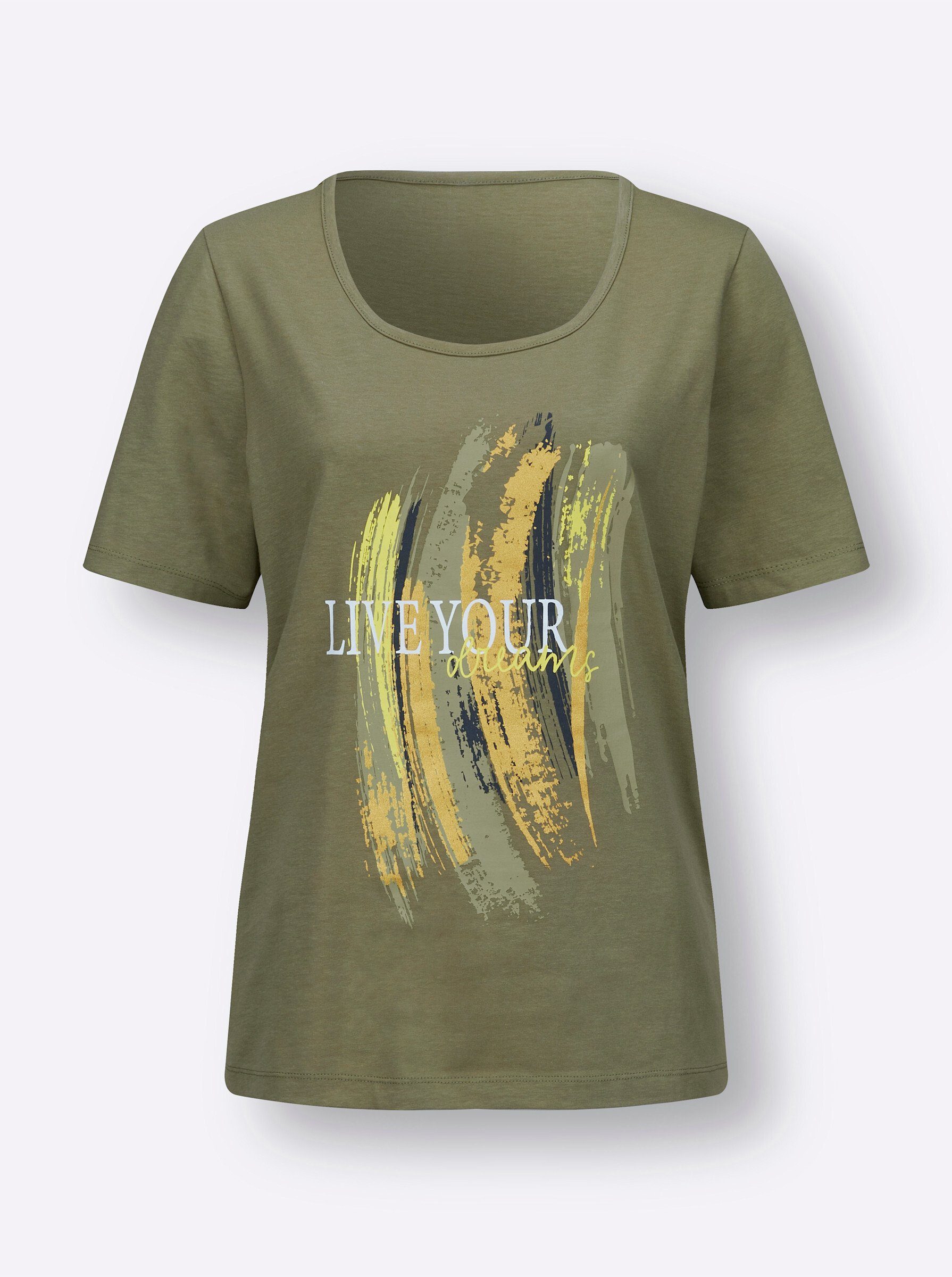 T-Shirt Rundhals-Shirt Kurzarm