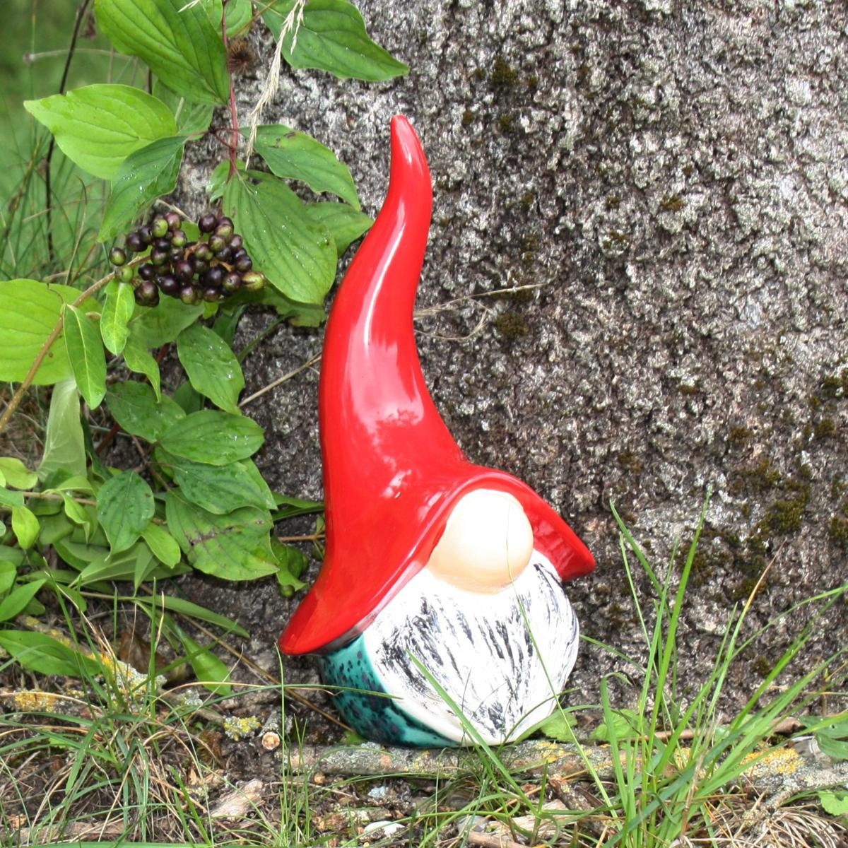Tangoo Tangoo gesprenkelt, Gartenfigur (Stück) Keramik-Wichtel mittelgrün