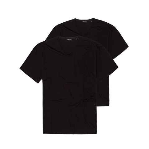 Lavecchia T-Shirt Übergrößen Herren Shirt LV-123 (2-tlg) Herrenshirt V-Ausschnitt