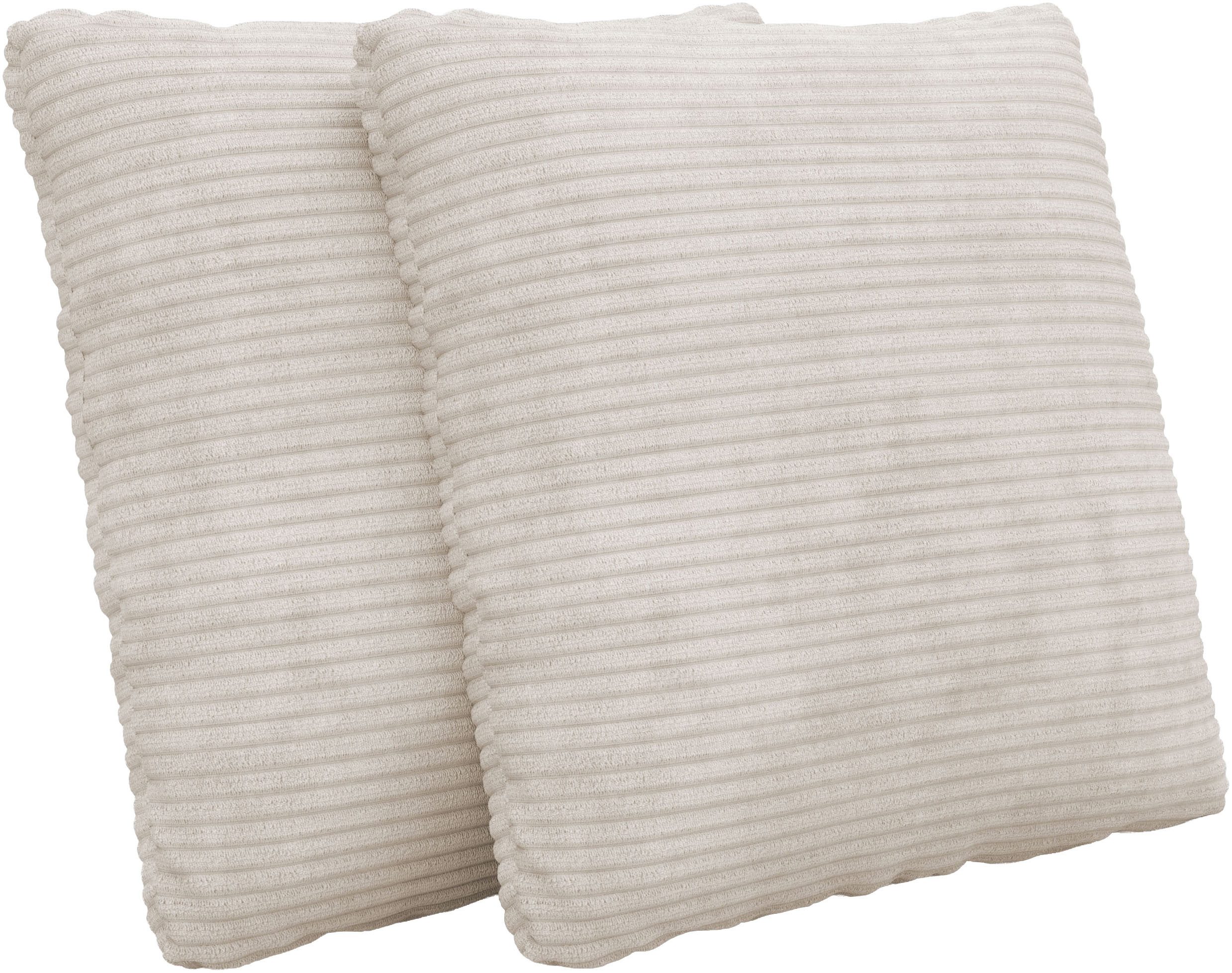 sit&more Sofakissen Moreno, B: 45 cm, (Set, 2 Stück), Set: 2 Stück, passend zur Serie