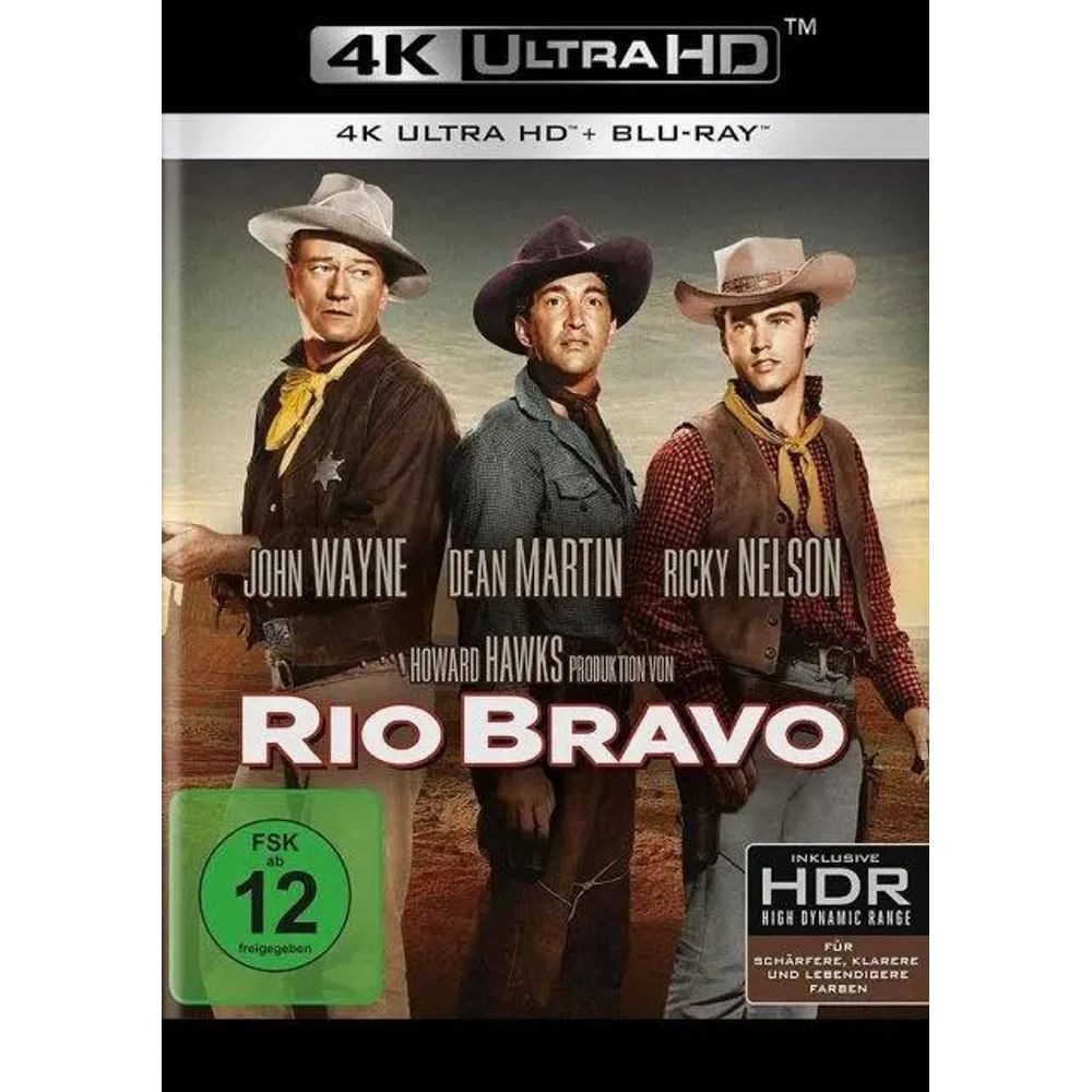 Warner Bros. Blu-ray Rio Bravo. (4K Ultra HD)