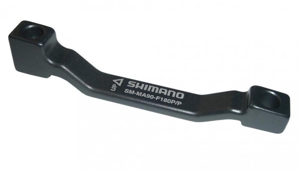 Shimano Scheibenbremse SHIMANO Scheibenbremsadapter Vorne o. hinten PM PM 180 mm Scheibenbrem