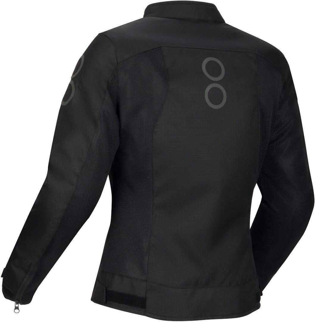 Bering Motorradjacke Zao 3in1 wasserdichte Damen Motorrad Textiljacke Verbindungsreißverschluss,Ellenbogenprotektoren enthalten,herausn