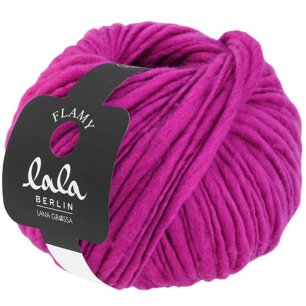 LANA GROSSA LALA BERLIN FLAMY Häkelwolle, 70 m (Flammengarn aus weichen Merinofasern), 100 g