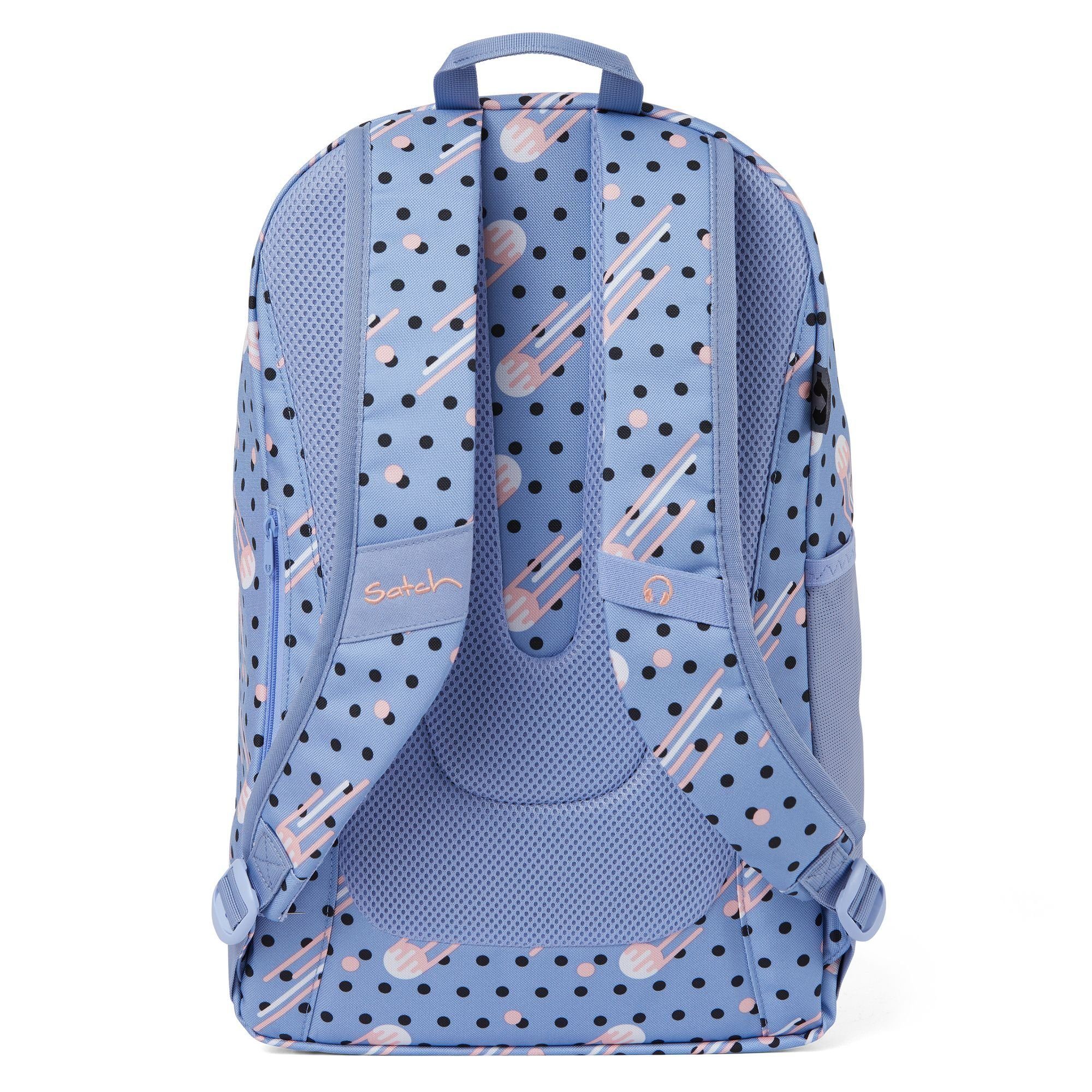 rose blue fly, light PET Satch Daypack