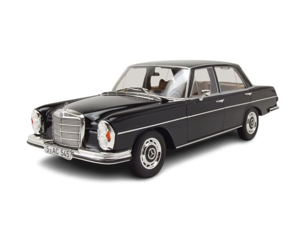 Norev Modellauto Mercedes 280 SE 1968 W108 schwarz, Maßstab 1:18