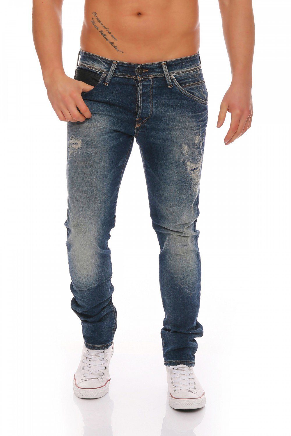 Herren Jack Jack Jones Jeans & Fox Slim-fit-Jeans Fit Slim BL683 Jones Glenn &