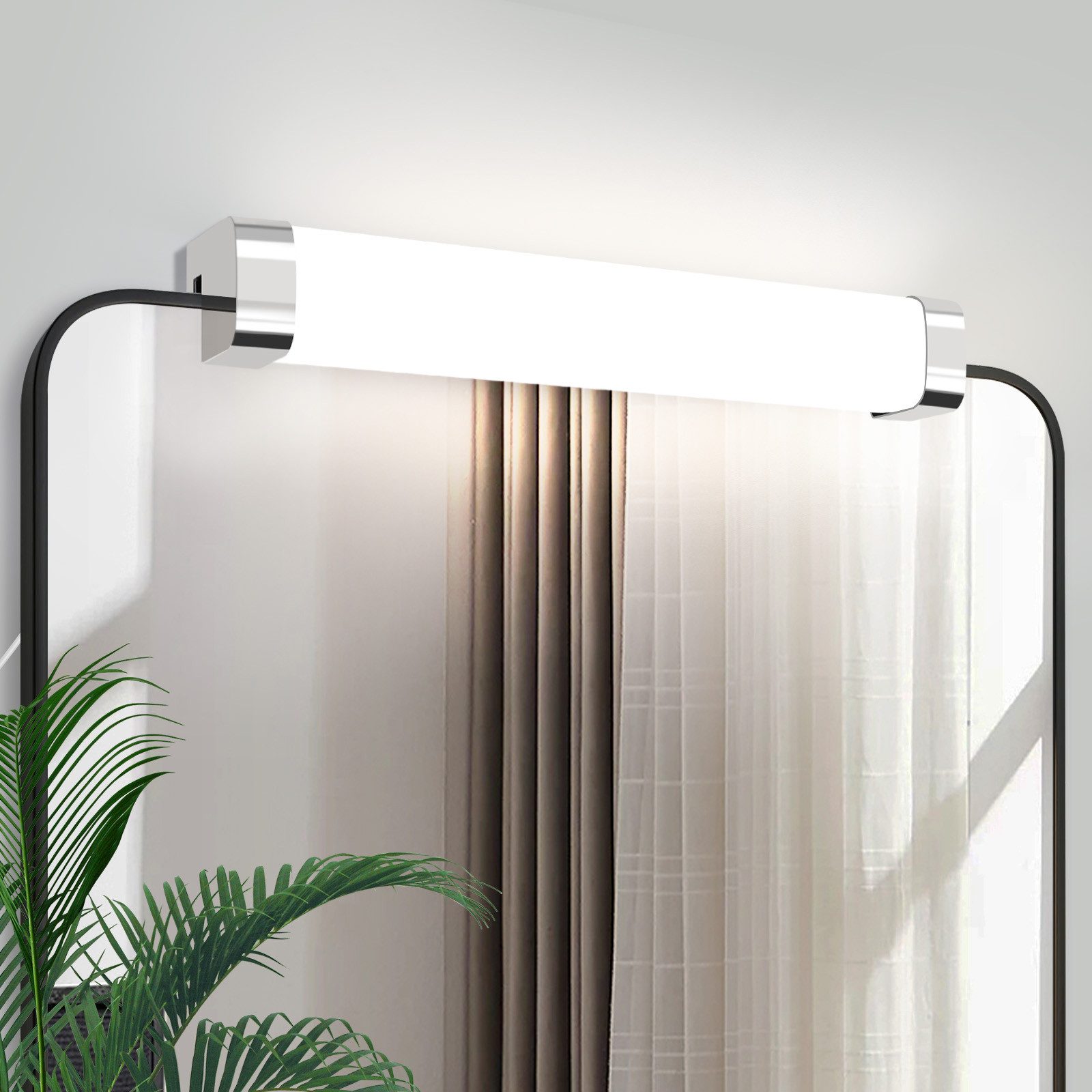 ZMH LED Spiegelleuchte Badzimmer mit Stecker günstig online kaufen