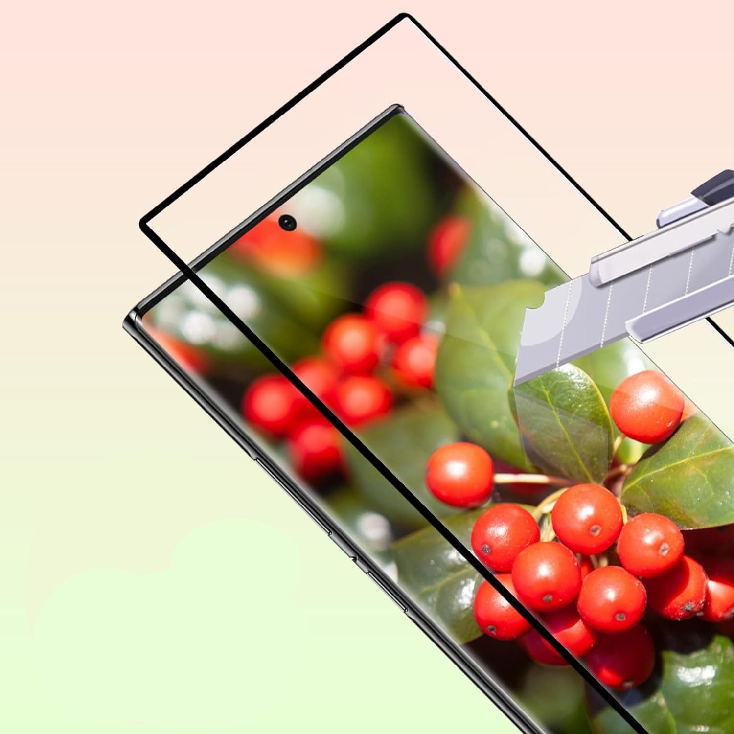 Baker Displayschutzglas 2x Panzerglas Samsung Galaxy für S25 Ultra, S25 +, S25, S24 Ultra, S24+, S24, S23 Ultra, S23+, S23, S22 Ultra, S22+, S22, S21 Ultra, S21 – Bild 5 von 5