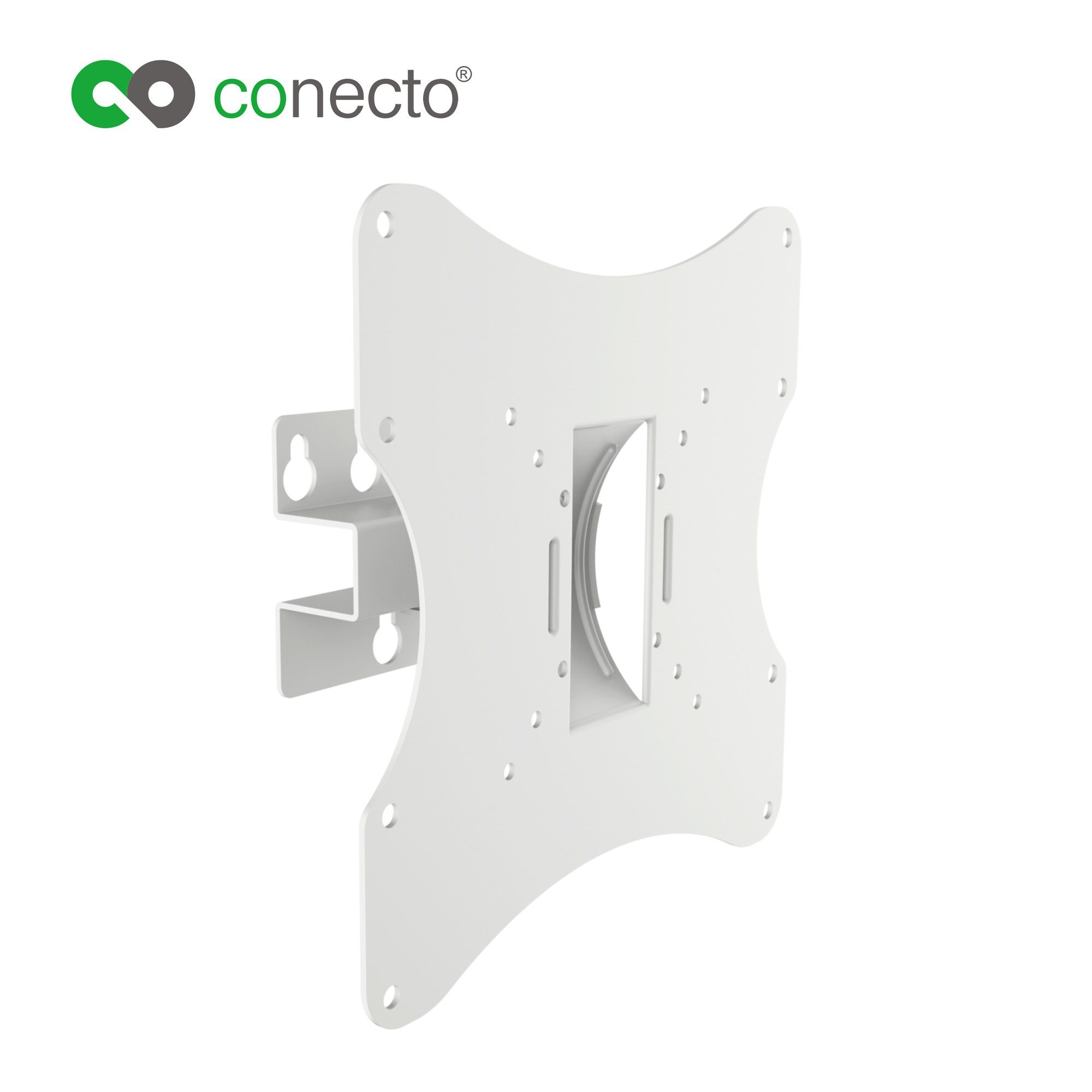 conecto TV-Wandhalterung TV Wandhalter für LCD LED Fernseher & Monitor, (bis 42 Zoll, schwenkbar, neigbar, ausziehbar)