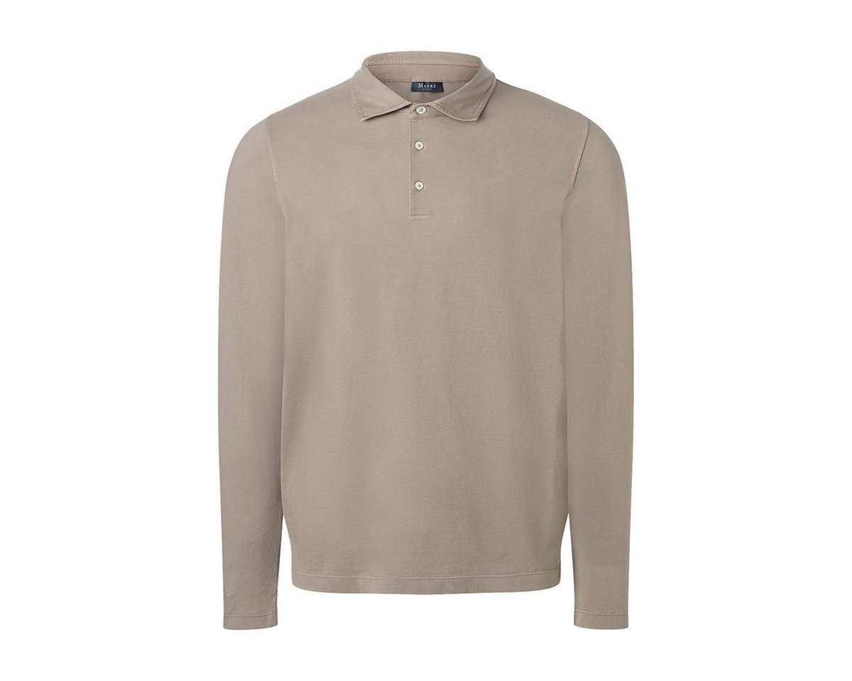 MAERZ Muenchen Poloshirt Maerz Muenchen 646300 Langarm-Poloshirt Herren Bekleidung