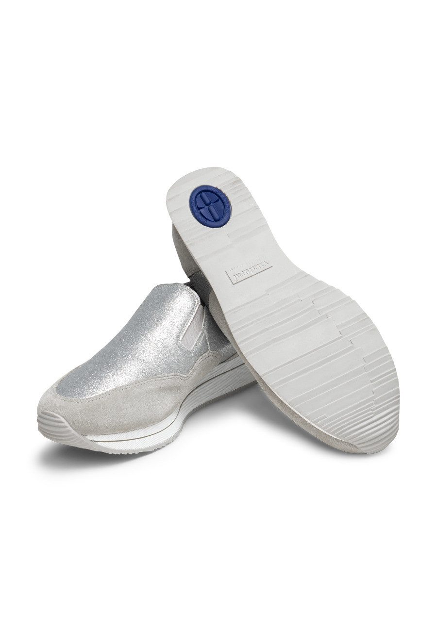 vitaform Damenschuhe Slipper Leder/Stretch Slipper