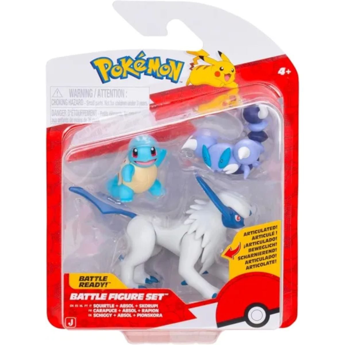 The Pokémon Company International Dekofigur Battle Figure Set S