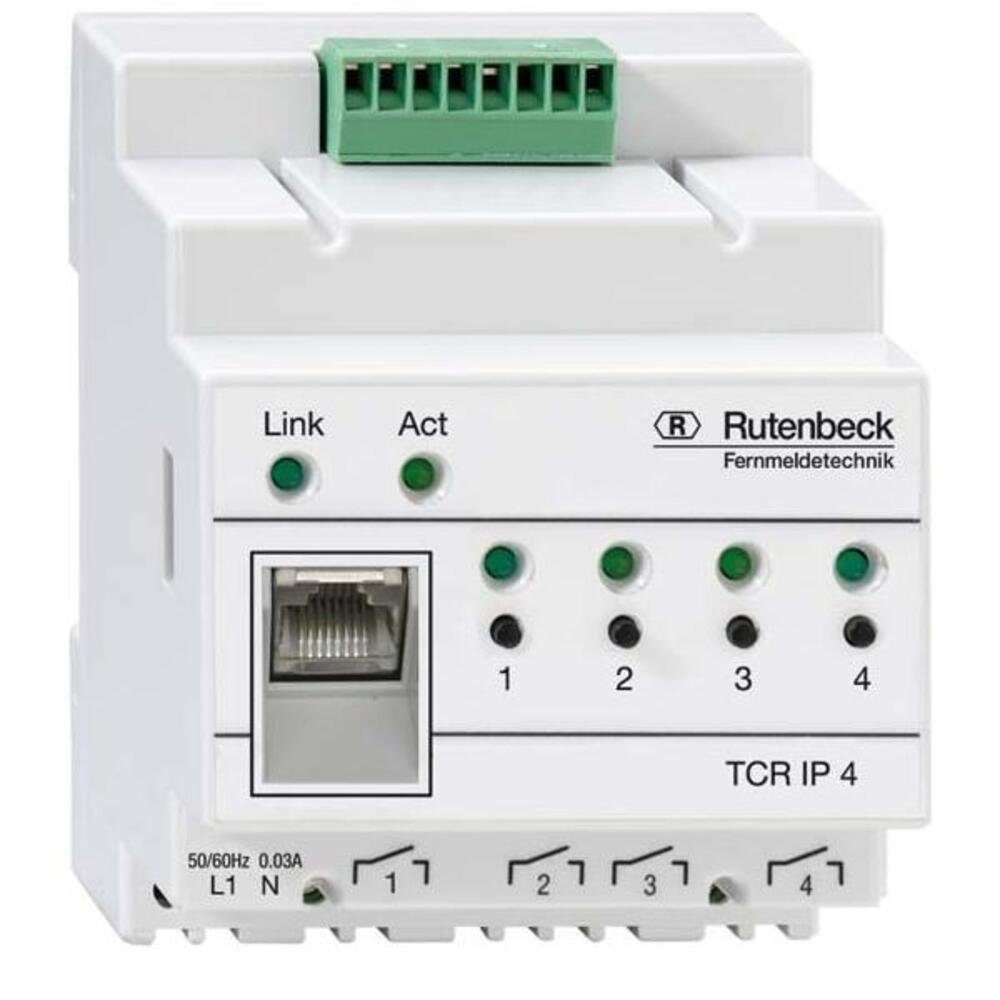 Rutenbeck Rutenbeck Fernschaltgerät Control IP 4 Netzwerk-Patch-Panel