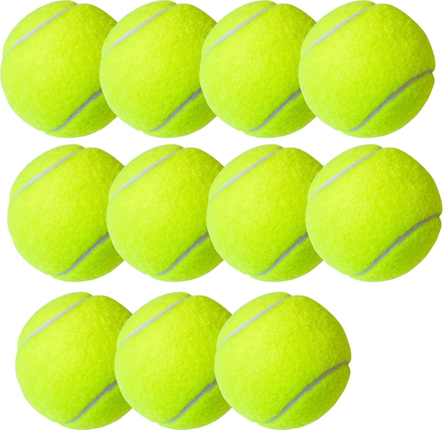 Tennisball 9er Tennisbälle - Wettkampf & Training - Tennisball gelb für Kinder