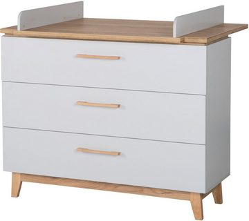 roba® Babyzimmer-Komplettset Caro, (Set, 3-St., Kinderbett, Schrank, Wickelkommode), mit Kinderbett, Schrank und Wickelkommode