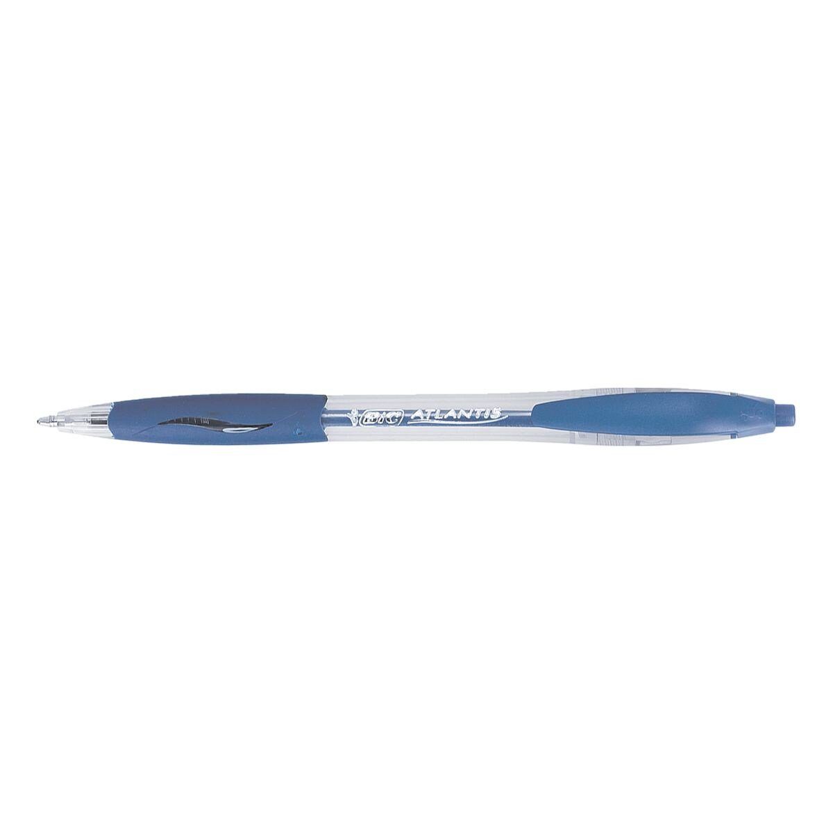 mit Classic, Kugelschreiber Atlantis transparentem BIC Schaft blau