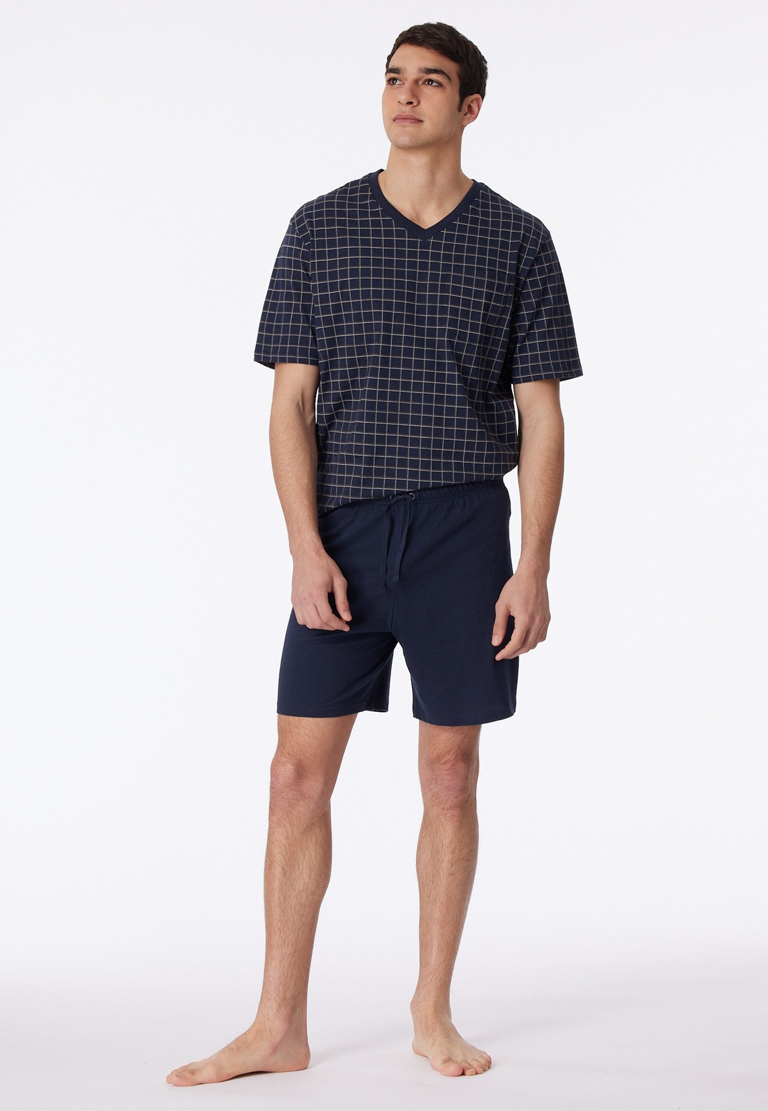 Schiesser Shorty Schlafanzug kurz