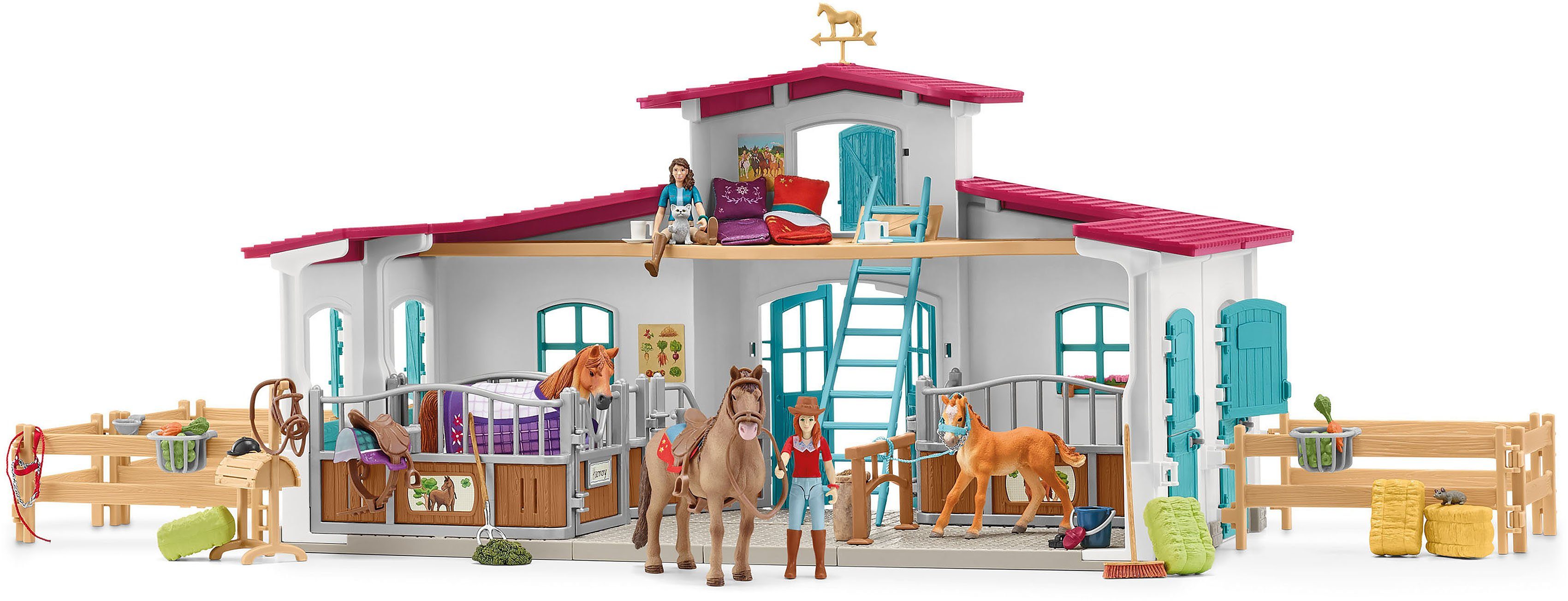 (42567) Schleich® CLUB, Reiterhof Spielwelt HORSE