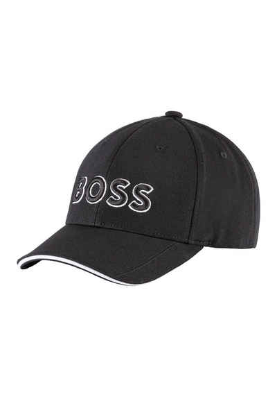 BOSS GREEN Baseball Cap Cap-US-1 mit kontrastfarbenem Schirmdetail