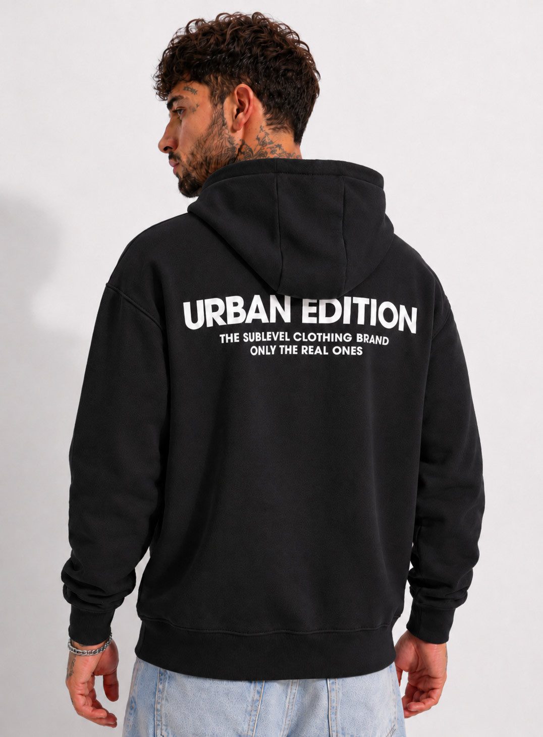 SUBLEVEL Kapuzenpullover Hoodie Herren Kapuzenpullover Kapuzenjacke Sweater Perfekte Passform Hochwertige Verarbeitung, Angenehm weich & bequem