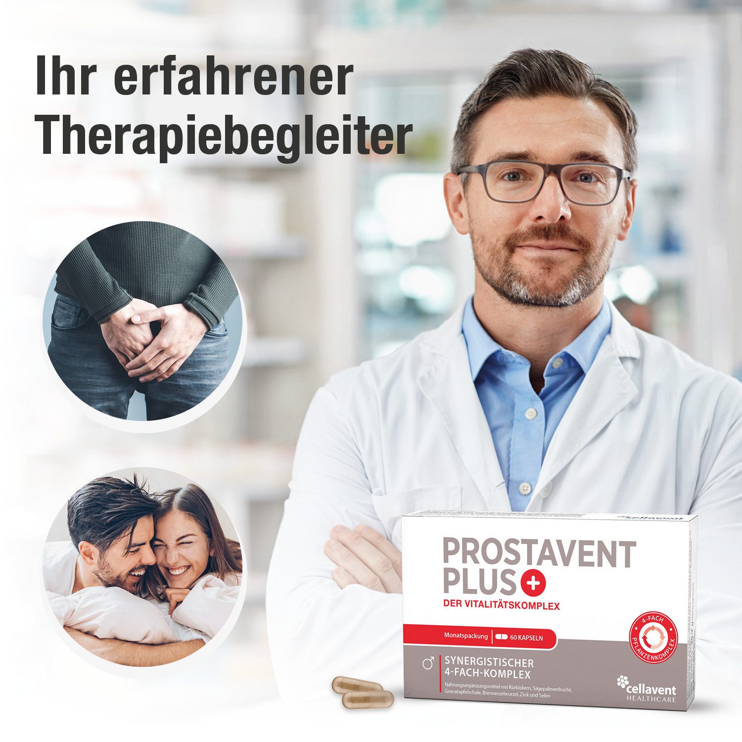 Cellavent Healthcare Prostata Komplex Kapseln - Prostavent PLUS Kapseln