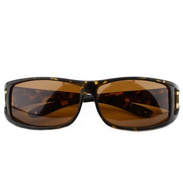 ActiveSol SUNGLASSES Sonnenbrille Überziehsonnenbrille Classic für Herren polarisierte, UV 400