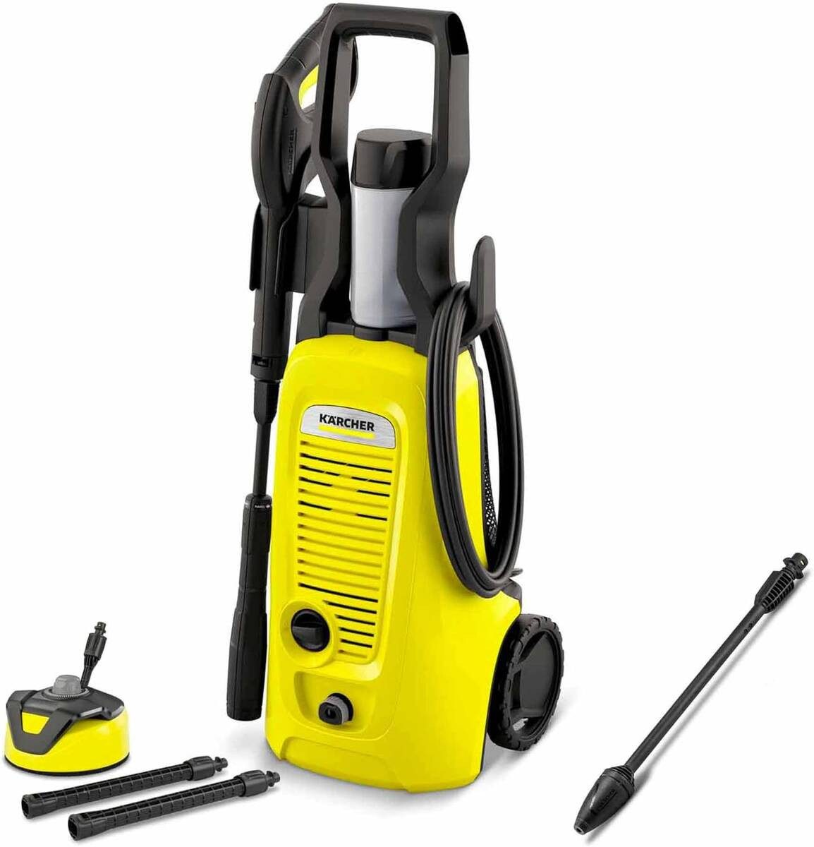KÄRCHER Hochdruckreiniger Kärcher K4 Universal T5, Fördermenge max: 420 l/h, (Komplett-Set, Inklusive Zubehör für diverse Anwendungen), Inklusive umfangreichem Zubehör