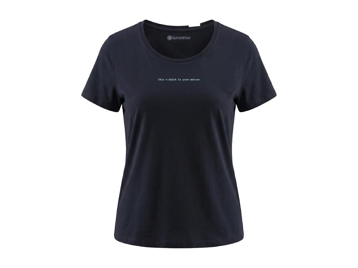 GARDENA T-Shirt mit Print Kurzarm lockere Passform Baumwolle Gr. S Ideal für Garten, Freizeit, Terrasse und warme Tage