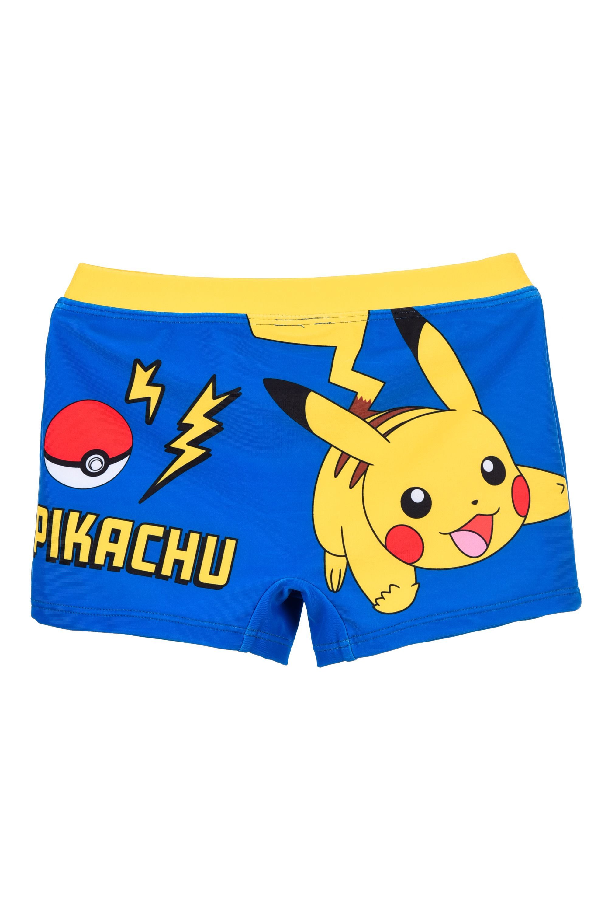 POKÉMON Badehose Pikachu Jungen Badepant Boxer