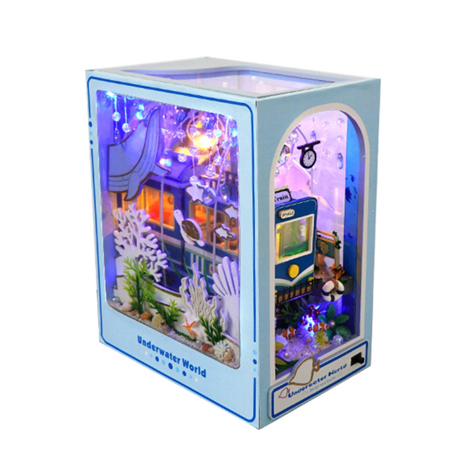 REDOM 3D-Puzzle DIY Modellbau Set Miniaturhaus günstig online kaufen