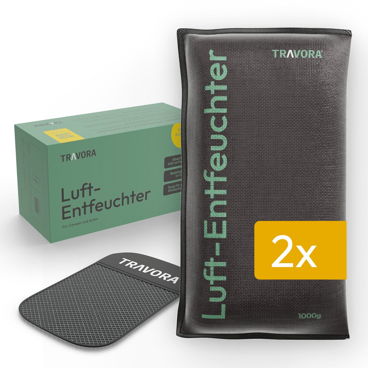 TRAVORA Luftentfeuchter Luftentfeuchter Auto Kissen mit Anti-Rutsch Pad, wi günstig online kaufen
