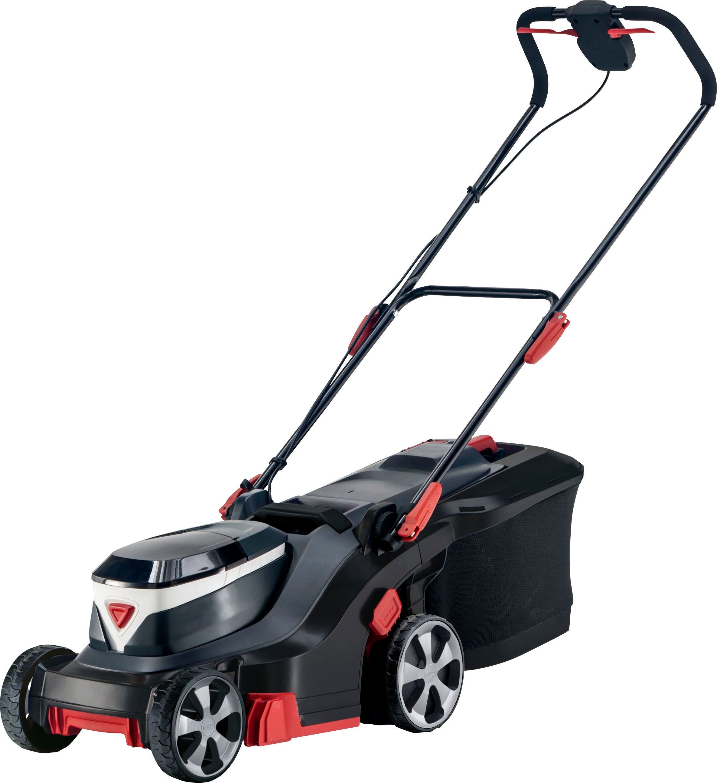 AL-KO Akkurasenmäher HOME AND GARDEN COMPATIBLE 38.2 Li Comfort, 38 cm Schnittbreite, (Set), 38 cm Schnittbreite, inkl. 2 Akkus und Ladegerät