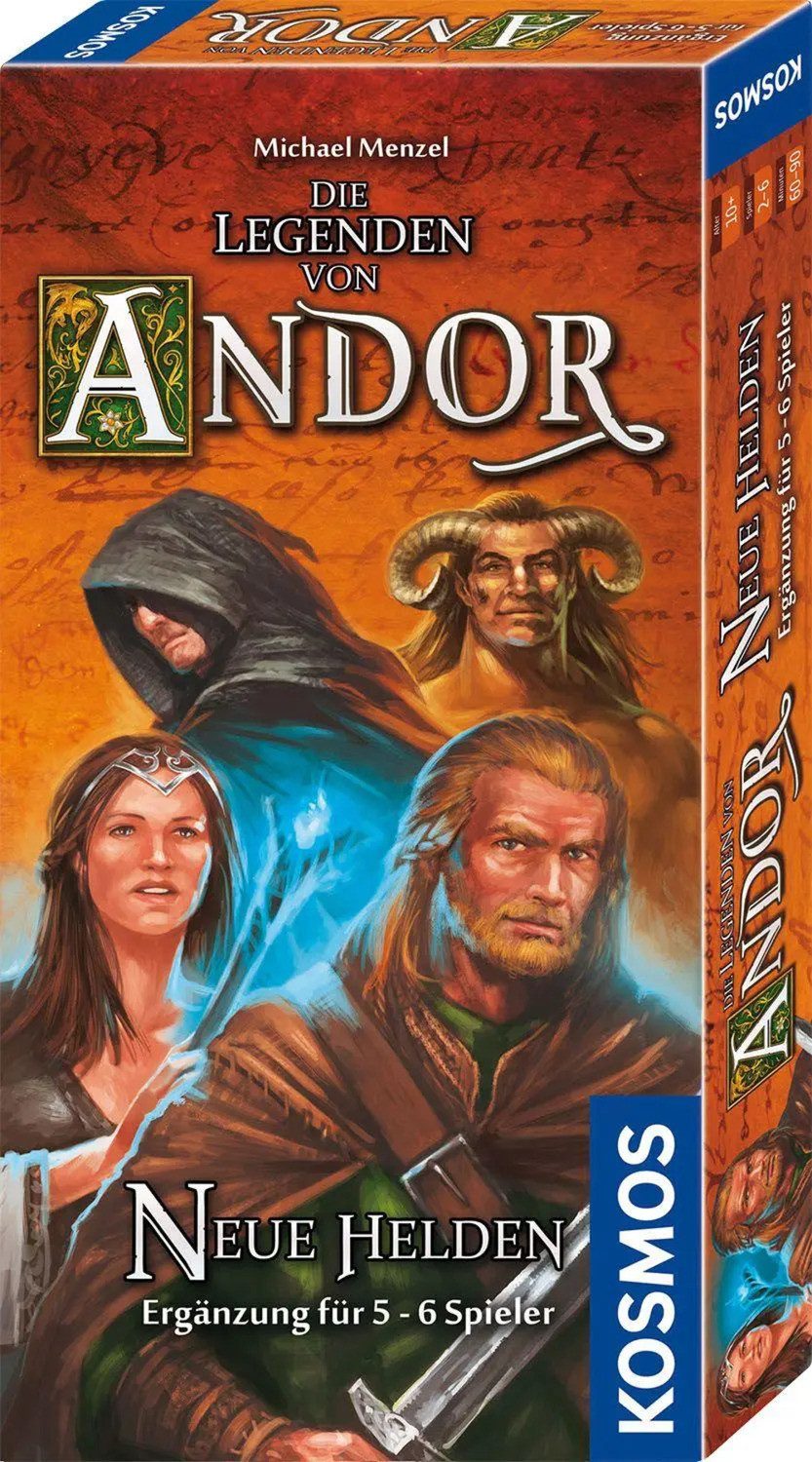 Kosmos Spiel Die Legenden von Andor - Erweiterung - Neue Helden