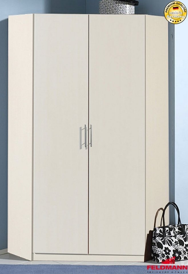 Wimex Kleiderschrank Runner (Runner, 1-St., Kleiderschrank) 95x95cm weiß