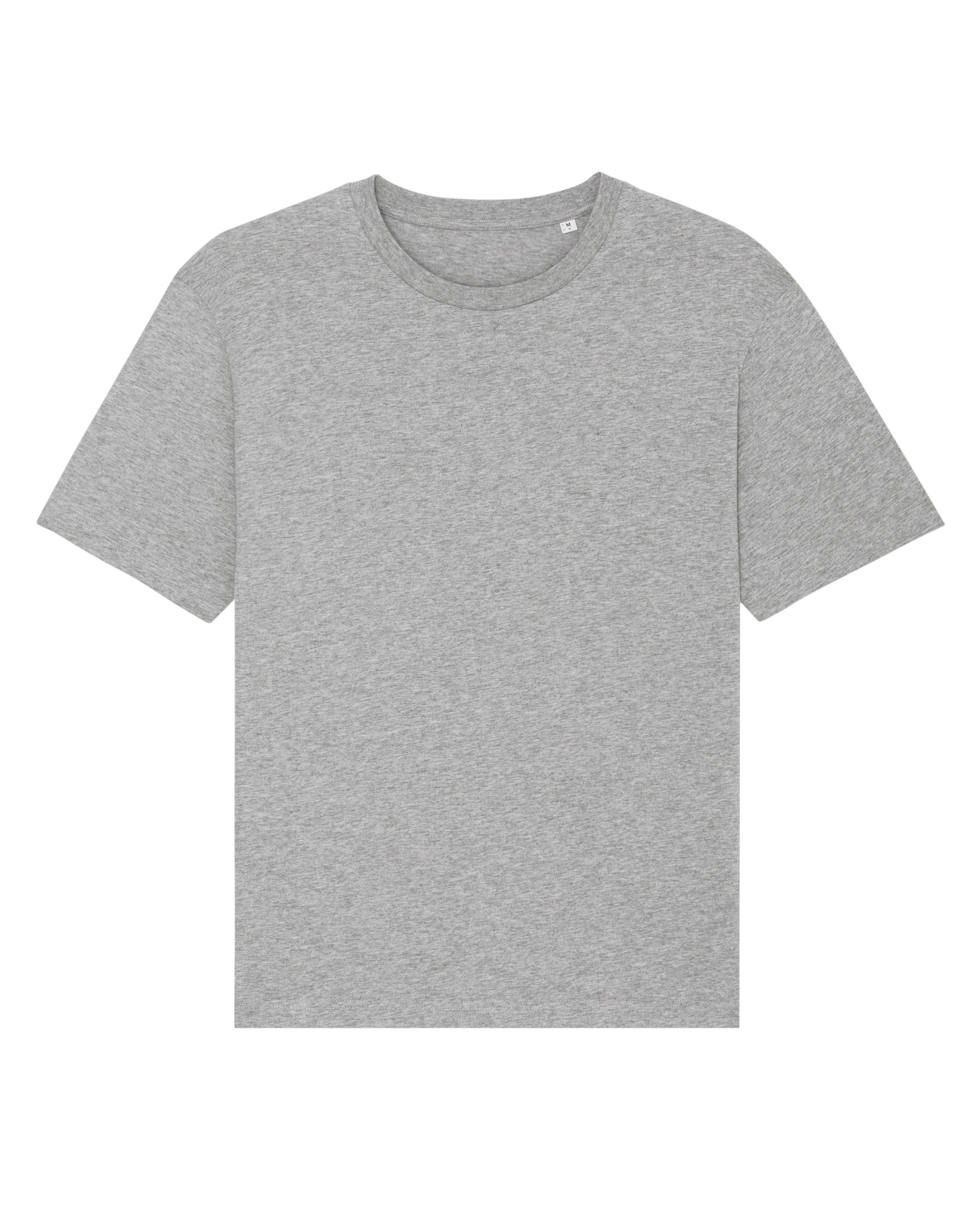 wat? Apparel Print-Shirt Fuser (1-tlg) grau meliert