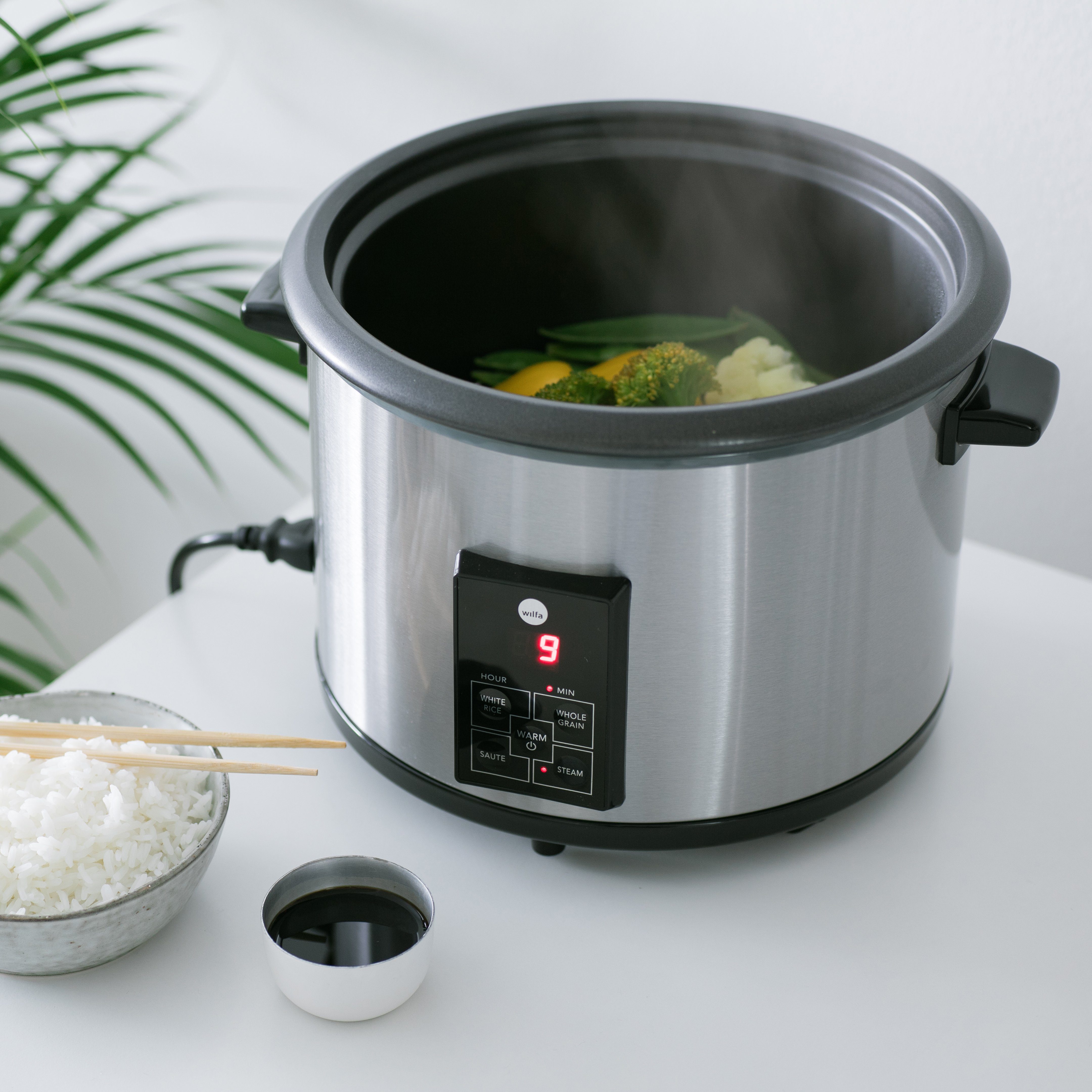 wilfa Reiskocher GOHAN, RC-10CD, 700 W, mit Antihaftbeschichtung und Digitalanzeige