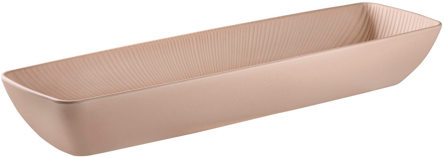 APS Schale Schüssel "NERO", 3,5 Liter, 53 x 16,2 cm, Höhe 7,5 cm, Melamin, (1-tlg), aus Melamin