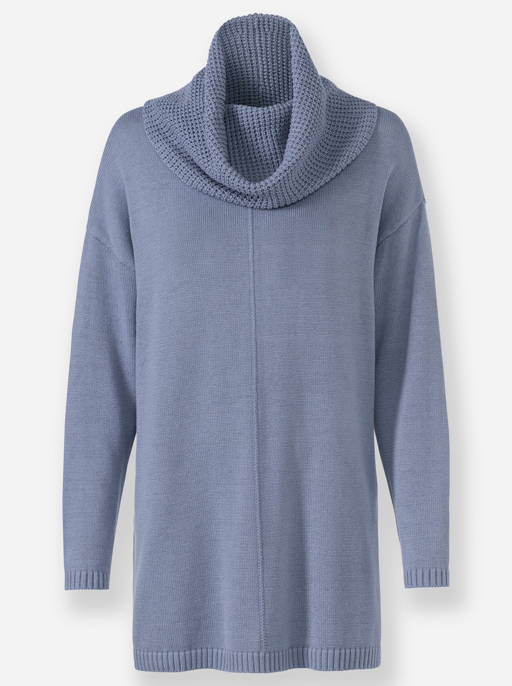 heine Strickpullover Longpullover Langarm Feinstrick